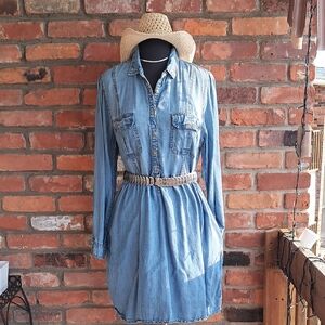 Denim Shirt Dress American Eagle